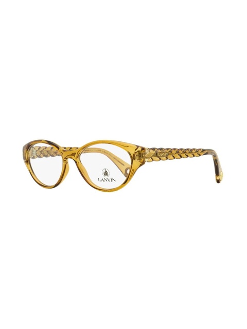 Lanvin oval-frame glasses - Yellow - zdjęcie produktu nr 2