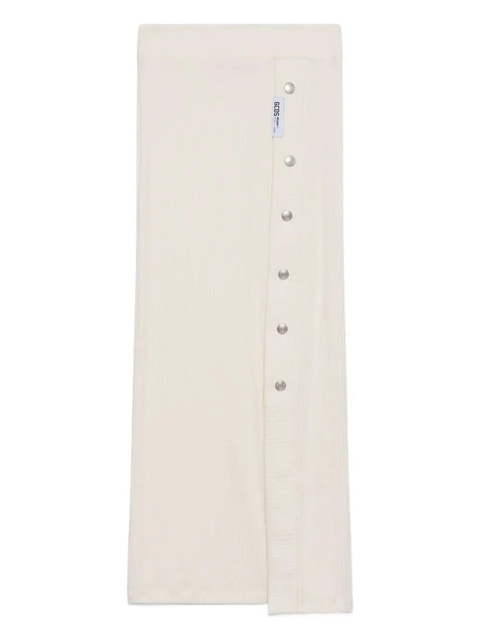 GCDS button ribbed skirt - Neutrals - zdjęcie produktu nr 1