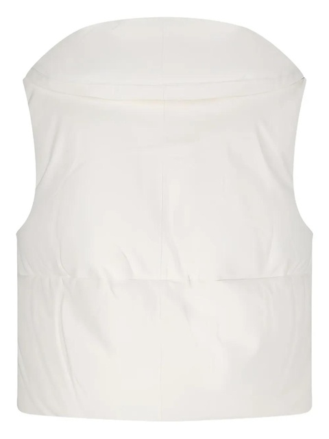 Jil Sander leather gilet - White - zdjęcie produktu nr 2