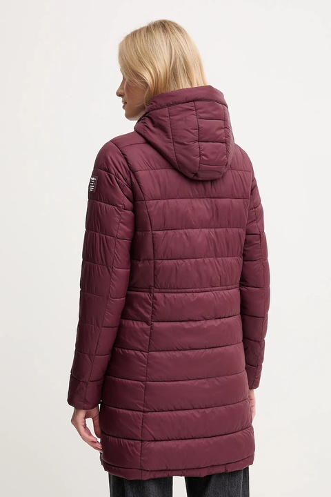 Pepe Jeans kurtka kolor bordowy przejściowa PL4024372 - zdjęcie produktu nr 2