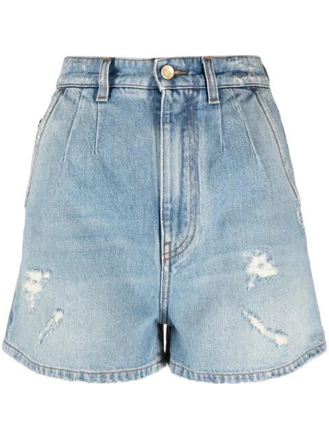 Dolce & Gabbana high-waisted denim shorts - Blue - zdjęcie produktu nr 2