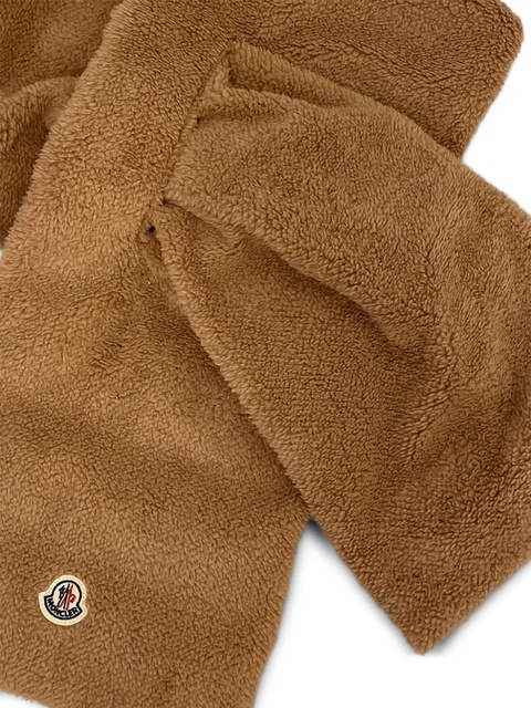 Moncler fleece scarf - Brown - zdjęcie produktu nr 2