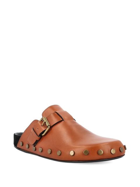 ISABEL MARANT buckle-fastening studded sandals - Brown - zdjęcie produktu nr 2