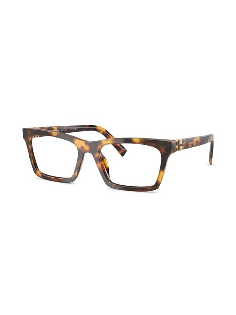 Miu Miu Eyewear square-frame glasses - Brown - zdjęcie produktu nr 2
