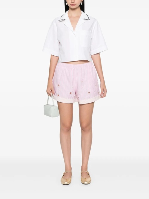 SANDRO striped shorts - Pink - zdjęcie produktu nr 2