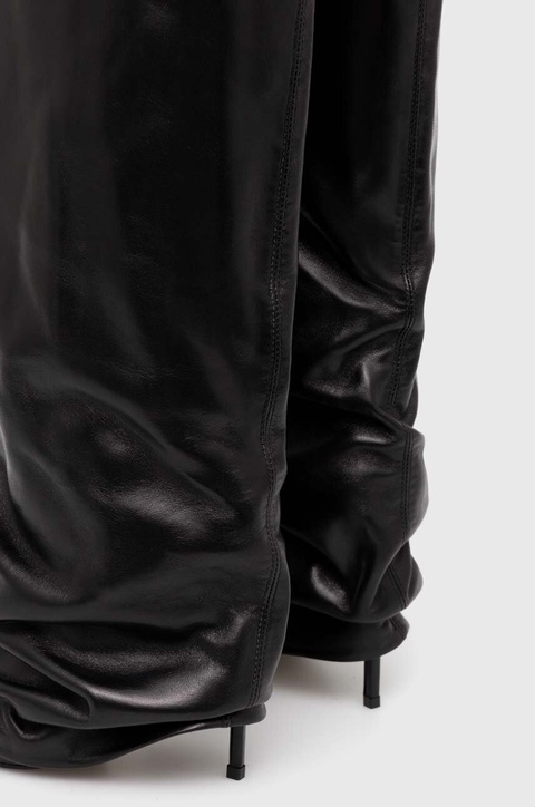 Le Silla kozaki skórzane Stivale Andy damskie kolor czarny na szpilce 2030A100R1PPGLO001 - zdjęcie produktu nr 2