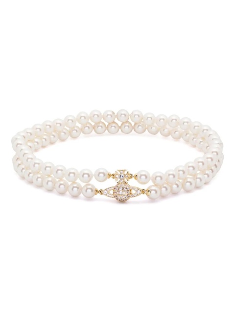 Vivienne Westwood Graziella choker necklace - Pink - zdjęcie produktu nr 2
