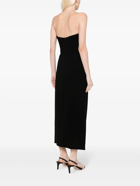 Simkhai Keelan draped-detail dress - Black - zdjęcie produktu nr 2