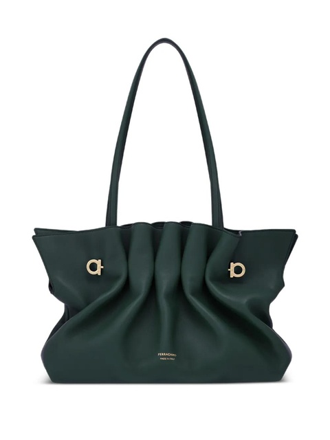 Ferragamo leather shoulder bag - Green - zdjęcie produktu nr 1