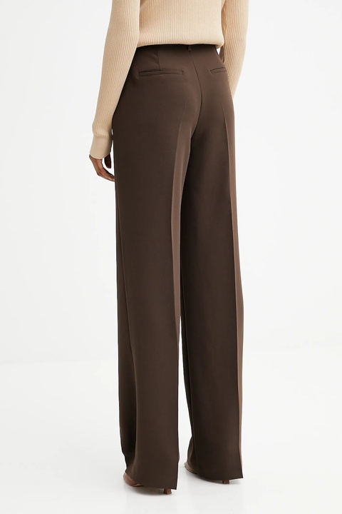 Guess spodnie THEOLINE damskie kolor brązowy szerokie high waist W5YB08 WGHC2 - zdjęcie produktu nr 2