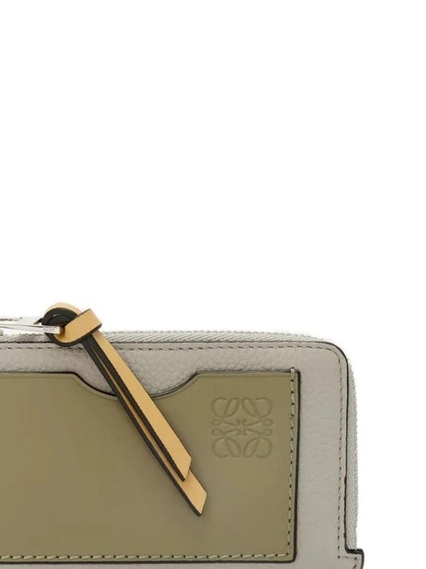 LOEWE cardholder zip wallet - Grey - zdjęcie produktu nr 1