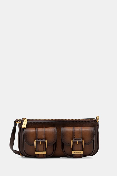 MICHAEL Michael Kors torebka skórzana kolor brązowy 32F5AZCU1O - zdjęcie produktu nr 1