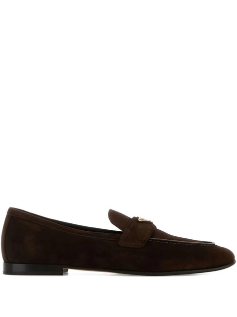 Prada triangle-logo loafers - F0003|MORO - zdjęcie produktu nr 2