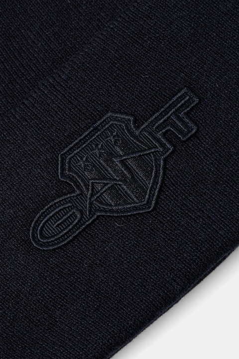 Gant czapka z domieszką wełny kolor granatowy 9910050 - zdjęcie produktu nr 2