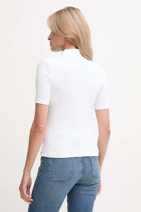 Calvin Klein Jeans polo damski kolor biały LV047C907G - zdjęcie produktu nr 2