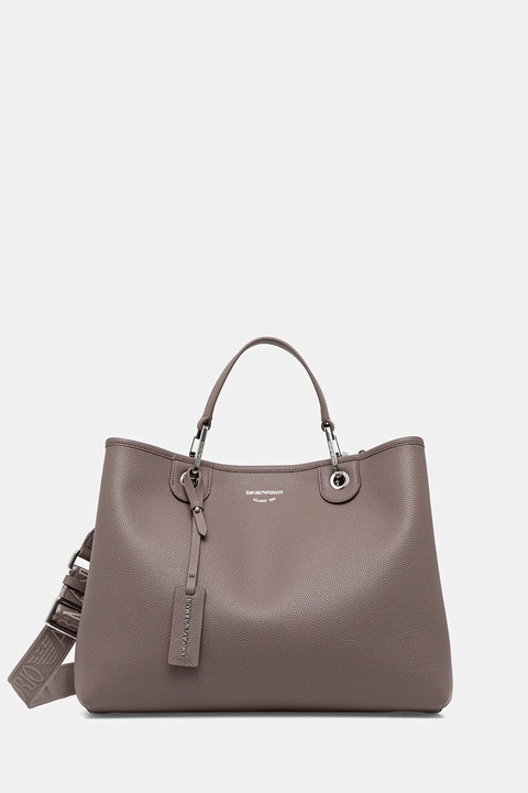Emporio Armani torebka kolor brązowy EW000360 AF12036 - zdjęcie produktu nr 1