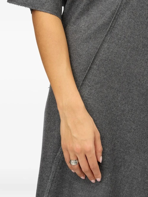 MM6 Maison Margiela Triple logo ring - Silver - zdjęcie produktu nr 2