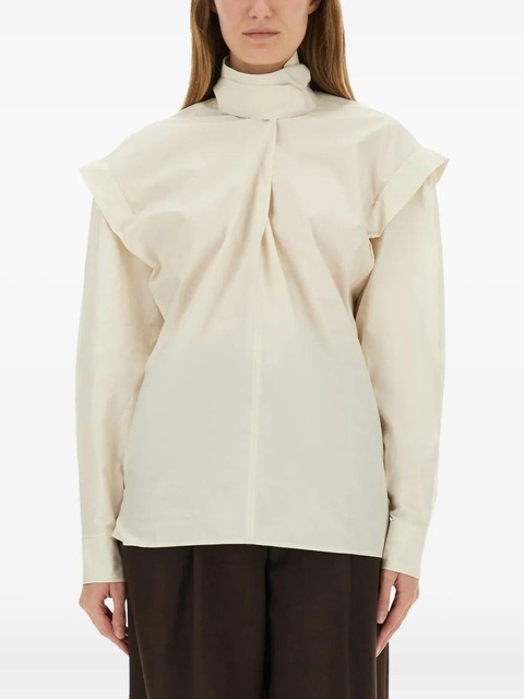 LEMAIRE Ascot blouse - Neutrals - zdjęcie produktu nr 1
