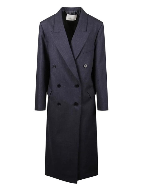 The Frankie Shop Jane double-breasted coat - Blue - zdjęcie produktu nr 1