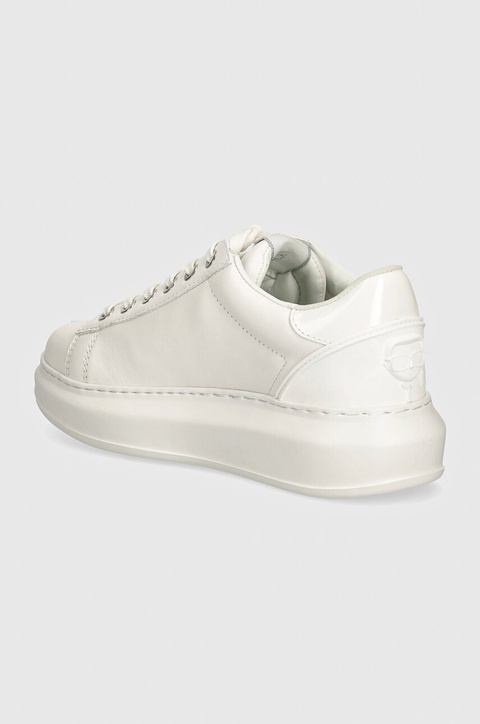 Karl Lagerfeld sneakersy skórzane KAPRI kolor biały KL62525N - zdjęcie produktu nr 2