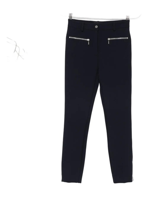 ETRO zip-detailing skinny trousers - Blue - zdjęcie produktu nr 2