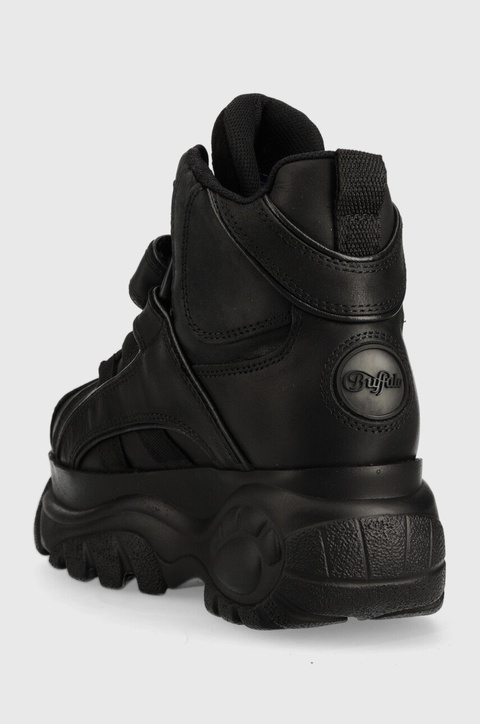 Buffalo sneakersy skórzane 1348-14 2.0 kolor czarny 1534040 - zdjęcie produktu nr 2