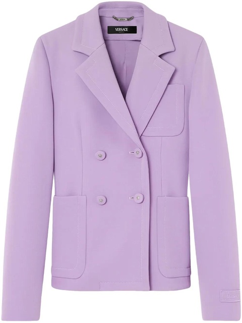 Versace double-breasted blazer - Purple - zdjęcie produktu nr 1