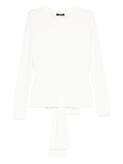 Eleh bow-embellished jumper - White - zdjęcie produktu nr 1