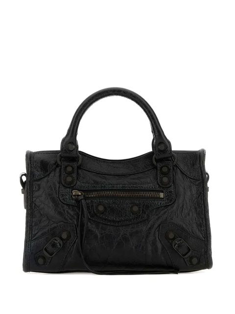 Balenciaga mini Le City leather handbag - Black - zdjęcie produktu nr 1