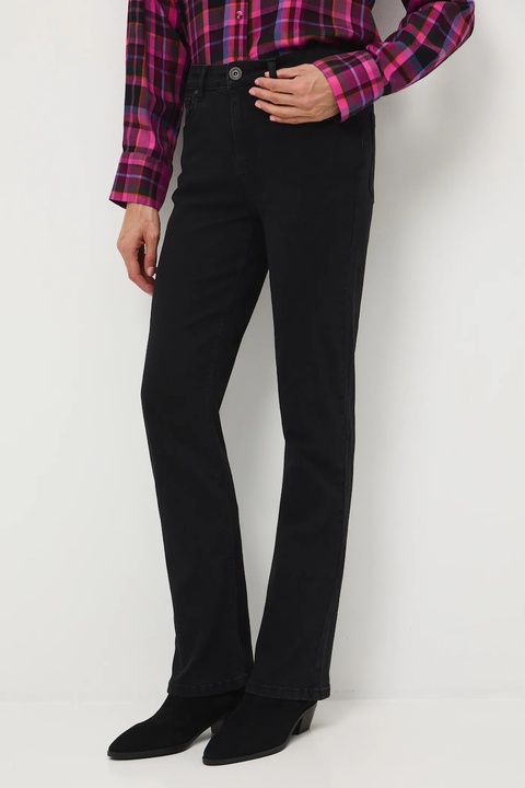 Medicine jeansy damskie kolor czarny - zdjęcie produktu nr 2