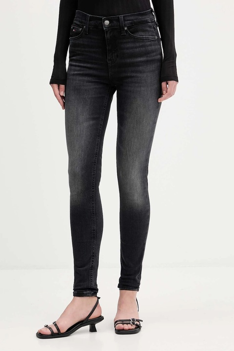 Tommy Jeans jeansy damskie kolor czarny DW0DW22152 - zdjęcie produktu nr 1