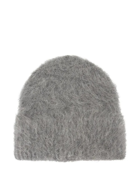 TOTEME alpaca knit beanie - Grey - zdjęcie produktu nr 1