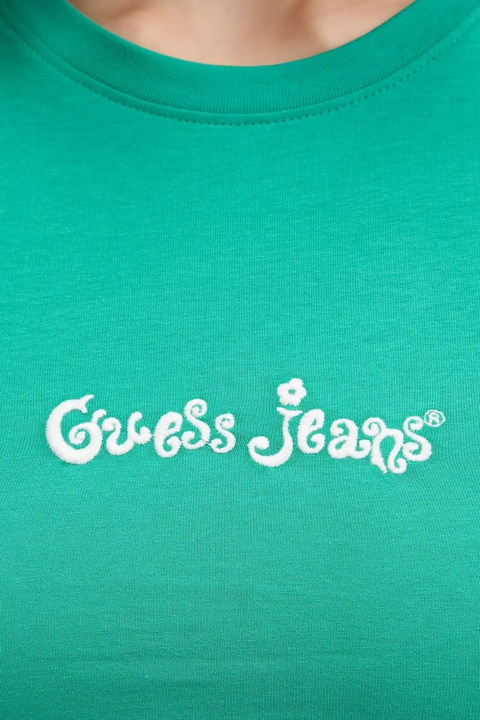 Guess Jeans t-shirt damski kolor zielony W5YI24 J1314 - zdjęcie produktu nr 2