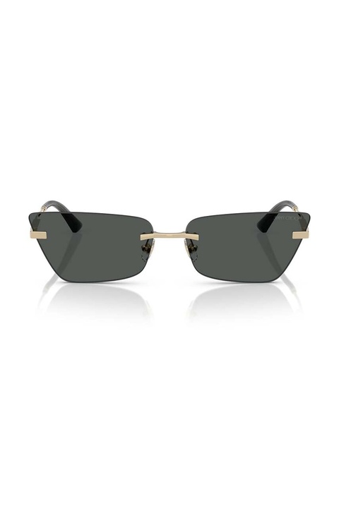 Jimmy Choo okulary przeciwsłoneczne damskie kolor czarny 0JC4012 - zdjęcie produktu nr 1