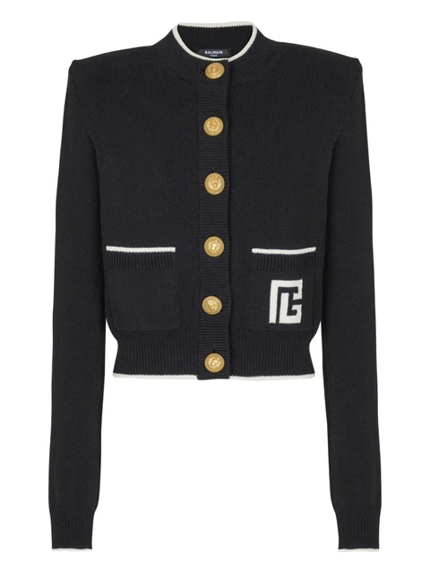 Balmain knitted cardigan - Black - zdjęcie produktu nr 1