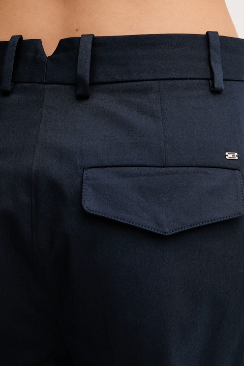 Tommy Hilfiger spodnie damskie kolor granatowy szerokie high waist WW0WW45791 - zdjęcie produktu nr 2