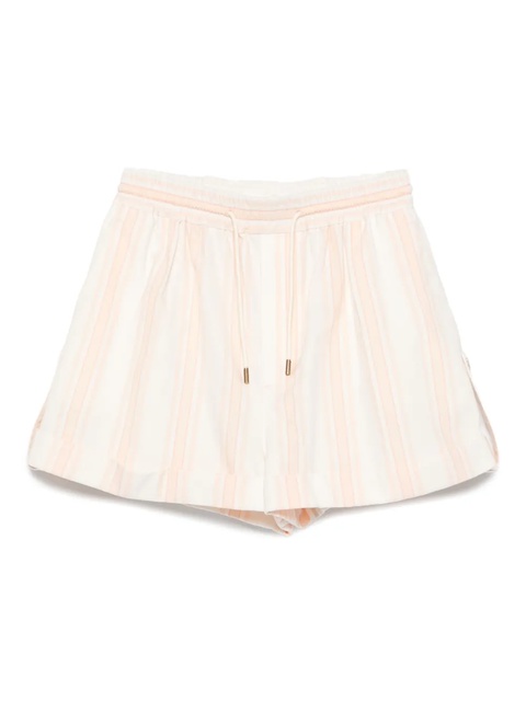 Chloé striped shorts - Neutrals - zdjęcie produktu nr 1