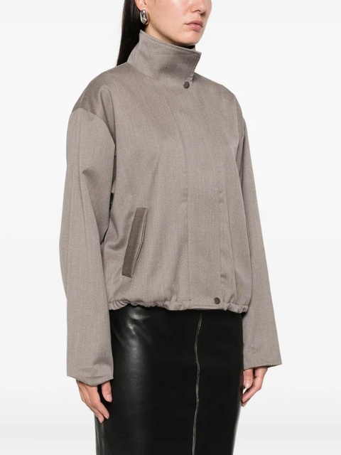 St. Agni pocket bomber jacket - Grey - zdjęcie produktu nr 1