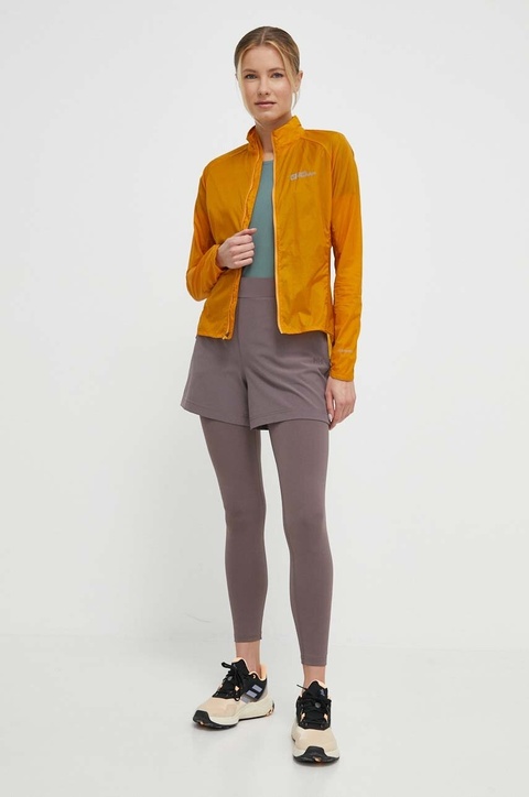 Helly Hansen legginsy sportowe Roam damskie kolor szary gładkie 63183 - zdjęcie produktu nr 2