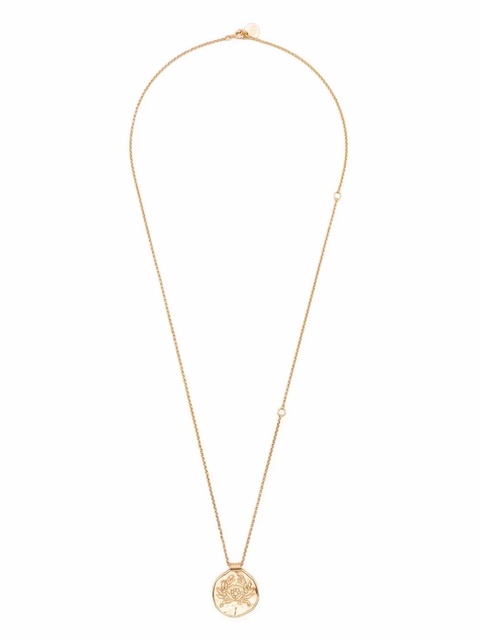 Maje Zodiac medal necklace - Gold - zdjęcie produktu nr 2