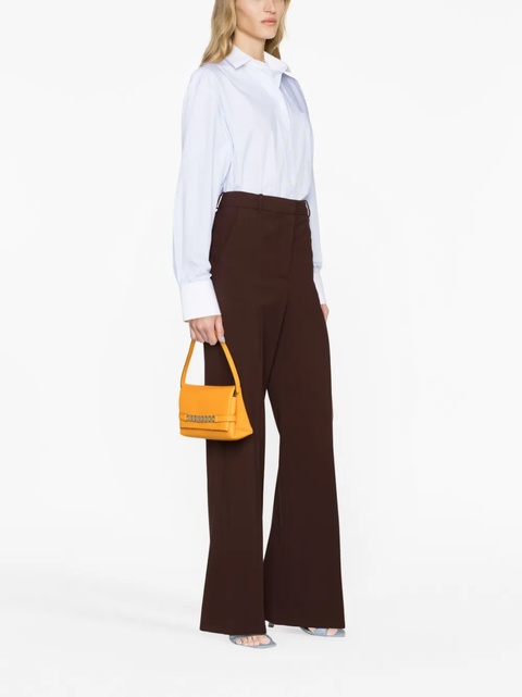 Victoria Beckham Chain Pouch leather tote bag - Orange - zdjęcie produktu nr 2