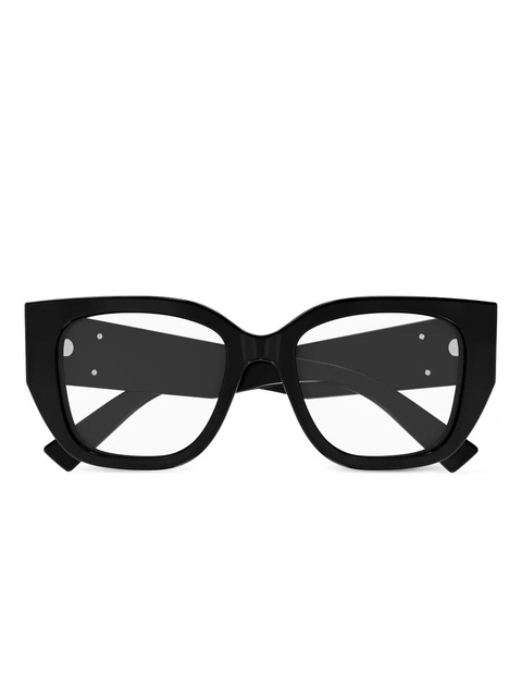 Gucci Eyewear logo-detail glasses - Black - zdjęcie produktu nr 1