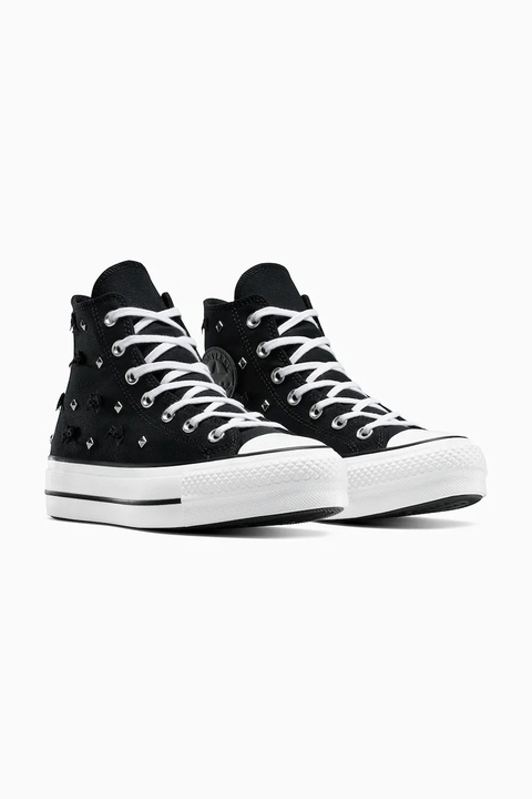 Converse trampki Chuck Taylor All Star Lift kolor czarny A14531C - zdjęcie produktu nr 1