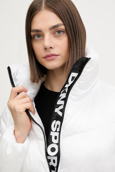 Dkny kurtka OTW - PUFFERS kolor biały zimowa DP5J9623 - zdjęcie produktu nr 2