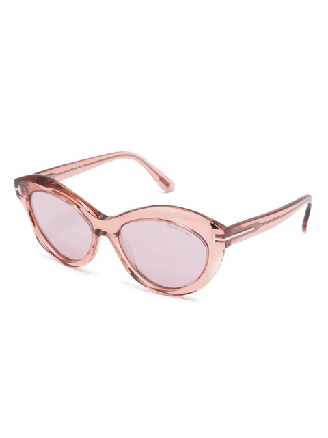 TOM FORD Eyewear Toni sunglasses - Pink - zdjęcie produktu nr 2