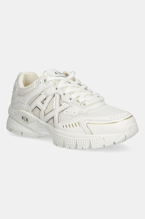 Armani Exchange sneakersy damskie kolor biały XDX195 XV944 Q308 - zdjęcie produktu nr 1