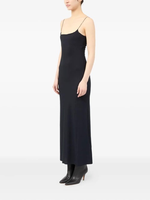 MM6 Maison Margiela slip maxi dress - Black - zdjęcie produktu nr 2