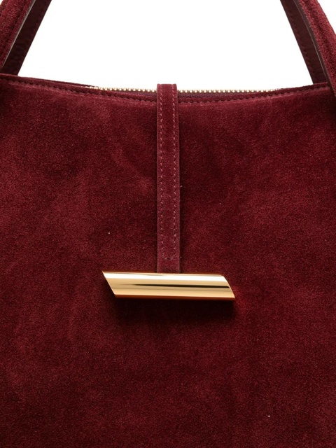 Liffner suede tote bag - Red - zdjęcie produktu nr 1