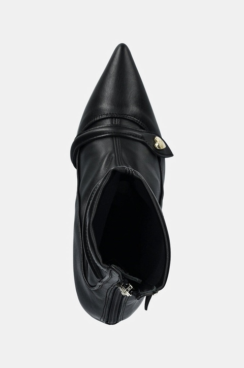 Love Moschino botki damskie kolor czarny na szpilce JA21099G0LIEZ000 - zdjęcie produktu nr 2