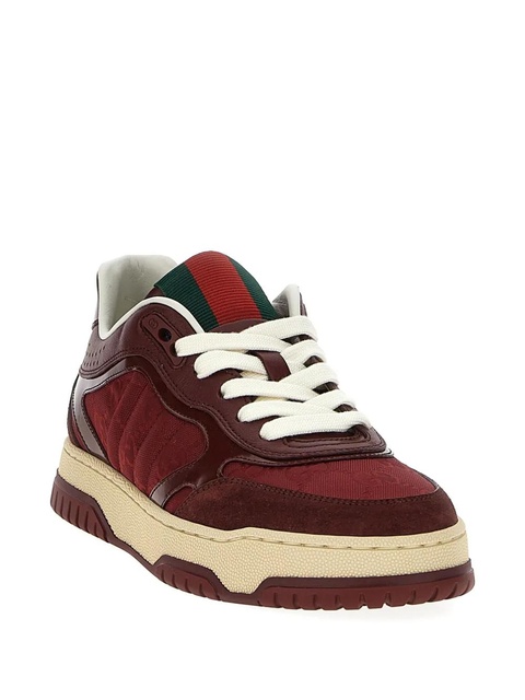 Gucci leather sneakers - Red - zdjęcie produktu nr 2
